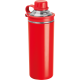 Picture of DOUBLE-WALLED STAINLESS STEEL METAL BOTTLE MONZA in Red 