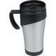 Picture of STAINLESS STEEL METAL THERMO CUP EL PASO in Silver Grey 