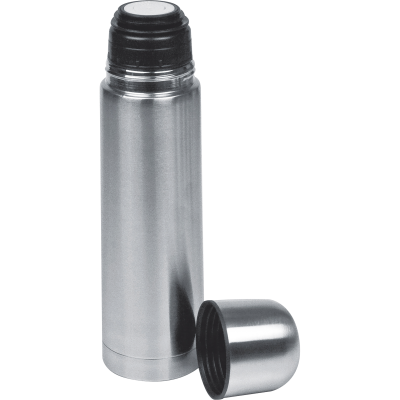 Picture of STAINLESS STEEL METAL ISOLATING FLASK CLEVELAND in Silver Grey 