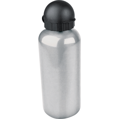 Picture of METAL DRINK BOTTLE CHARLOTTE in Silver Grey 