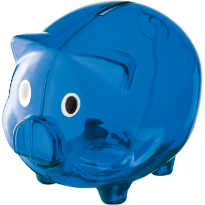Picture of PIGGY BANK LEICESTER in Blue 