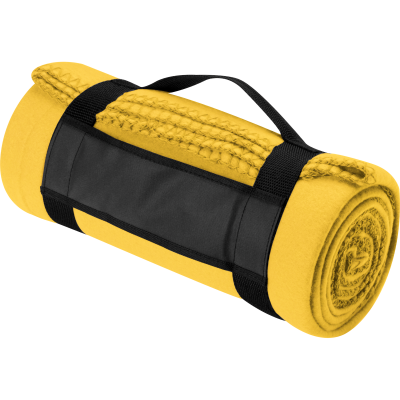 Picture of BIG FLEECE BLANKET NASHVILLE in Yellow 
