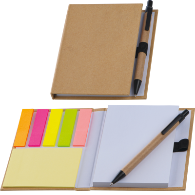 Picture of ADHESIVE NOTE PAD SAINT LOUIS in Brown 