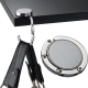 Picture of HANDBAG HOLDER ROSE HILL in Silver Grey 