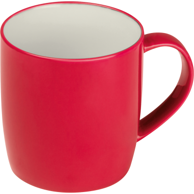 Picture of CERAMIC POTTERY MUG MARTINEZ in Red 