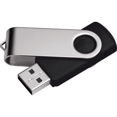 Picture of USB STICK LIÈGE 4GB in Black 