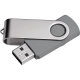 Picture of USB STICK LIÈGE 4GB in Silver Grey 