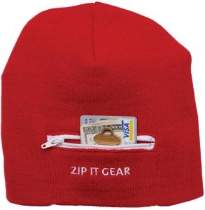 Picture of ZIP IT SECURITY BEANIE HAT