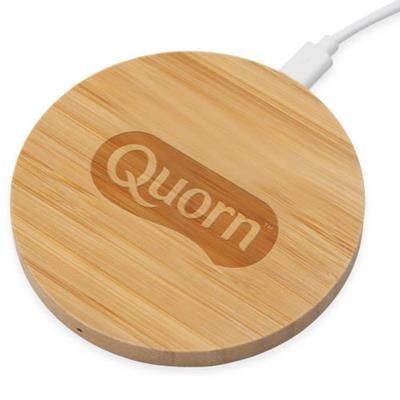 Picture of BAMBOO CIRCLE CORDLESS CHARGER