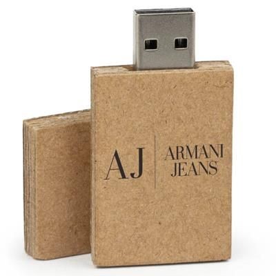 Picture of CARDBOARD CARD WOODLAND USB