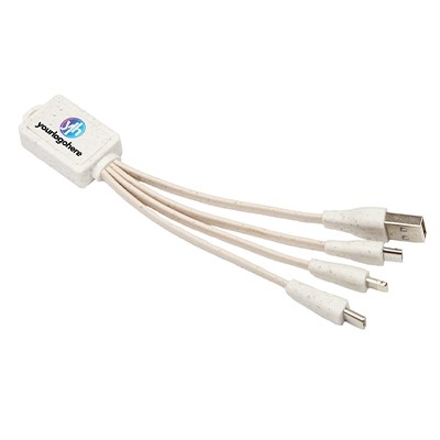 Picture of ECO PROMOTIONAL 3-IN-1 CHARGER CABLE.