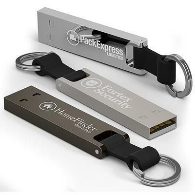 Picture of IRON ELEGANCE MEMORY STICK KEYRING.
