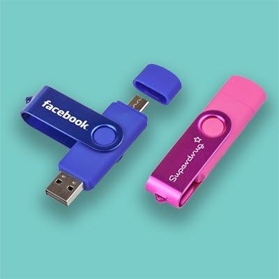 Picture of DUAL TWISTER USB MEMORY STICK
