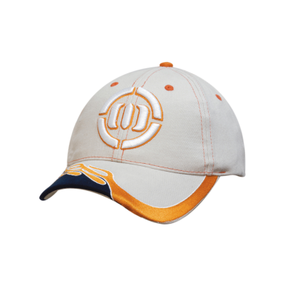Picture of BRUSHED HEAVY COTTON with Blaze Embroidery on Peak & Contrasting Stitching
