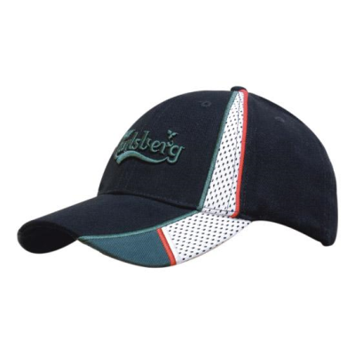 Picture of BRUSHED HEAVY COTTON with Peak & Crown Mesh Insert