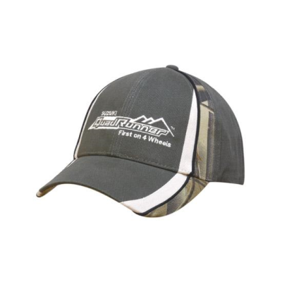 Picture of BRUSHED HEAVY COTTON with Camouflage Peak & Crown Insert