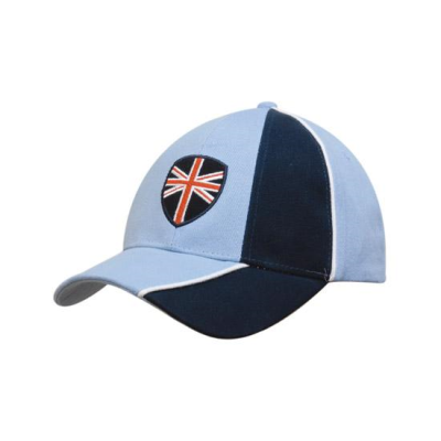 Picture of BRUSHED HEAVY COTTON with Peak & Crown Indent & Contrasting Piping