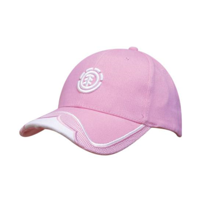 Picture of BRUSHED HEAVY COTTON with Mesh Insert on Peak & Embroidered Trim