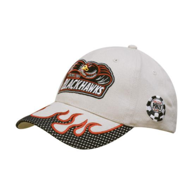 Picture of BRUSHED HEAVY COTTON with Mesh Peak Trim & Flame Embroidery