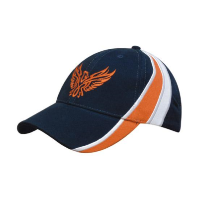 Picture of BRUSHED HEAVY COTTON with Insert & Embroidered Trim