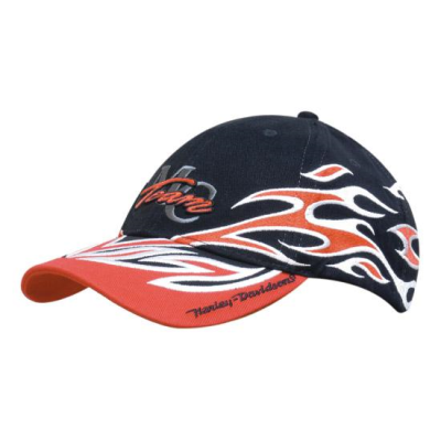 Picture of BRUSHED HEAVY COTTON with Flame Embroidery
