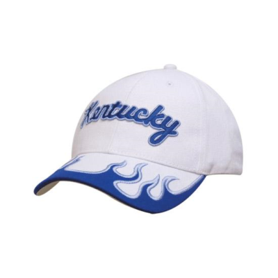 Picture of BRUSHED HEAVY COTTON with Indented Peak Flames
