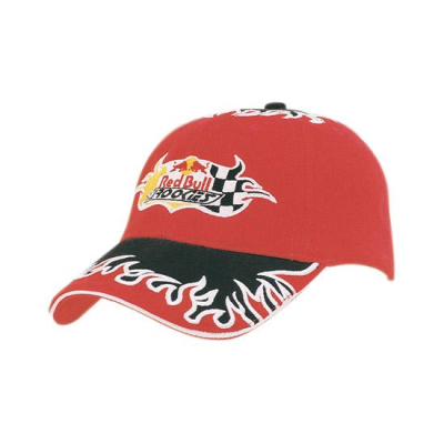 Picture of BRUSHED HEAVY COTTON with Flame Embroidery to Peak & Crown