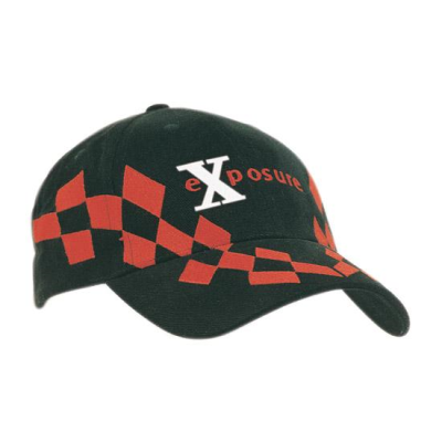 Picture of BRUSHED HEAVY COTTON with V Checked Embroidery
