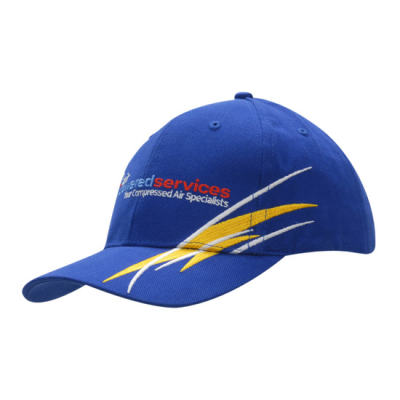Picture of BRUSHED HEAVY COTTON with Strike Embroidery on Crown & Peak