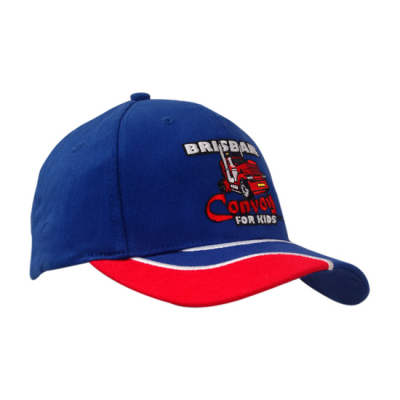 Picture of BRUSHED HEAVY COTTON with Insert & Embroidery on Peak