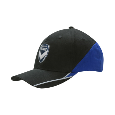 Picture of BRUSHED HEAVY COTTON with Fabric Insert on Crown & Peak, Embroidered Lines on Peak