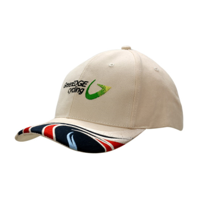 Picture of BRUSHED HEAVY COTTON with Peak Insert & Wave Embroidery