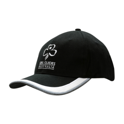 Picture of BRUSHED HEAVY COTTON with Peak Insert & Embroidery