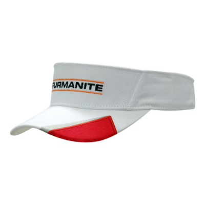 Picture of BRUSHED HEAVY COTTON VISOR with Peak Insert & Embroidery