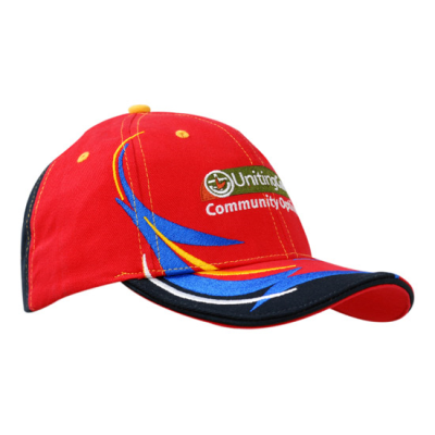 Picture of BRUSHED HEAVY COTTON with Embroidered Trim on Crown & Peak