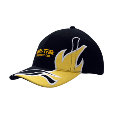 Picture of BRUSHED HEAVY COTTON with Fabric Inserts & Embroidery on Crown & Peak