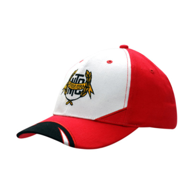 Picture of BRUSHED HEAVY COTTON with Crown Insert & Peak Indent & Embroidery