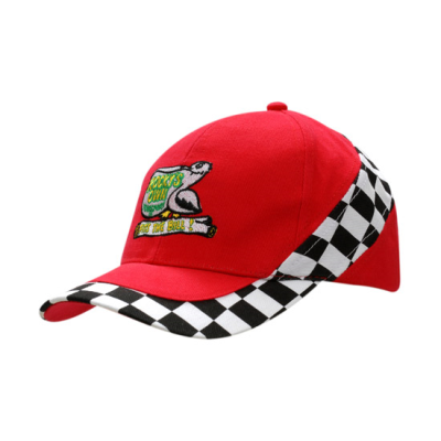 Picture of BRUSHED HEAVY COTTON with Printed Check Insert on Crown & Peak