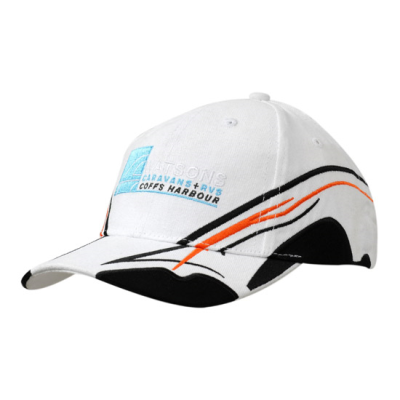 Picture of BRUSHED HEAVY COTTON with Fabric Inserts & Embroidery on Crown & Peak