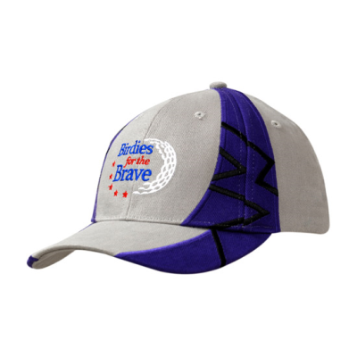Picture of BRUSHED HEAVY COTTON with Fabric Inserts & Embroidery on Crown & Peak