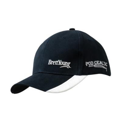 Picture of BRUSHED HEAVY COTTON with Peak Indents & Embroidery