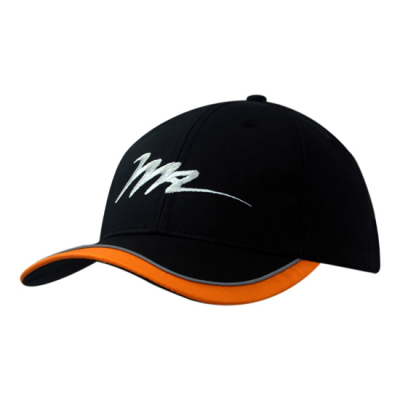 Picture of CANVAS CAP with Filter Mesh Lining with Peak Trim & Piping