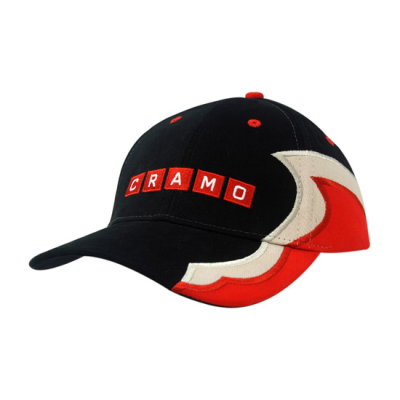 Picture of BRUSHED HEAVY COTTON with Inserts & Embroidered Lines on Crown & Peak