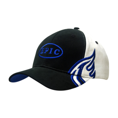 Picture of BRUSHED HEAVY COTTON with Wing Embroidery on Crown & Peak