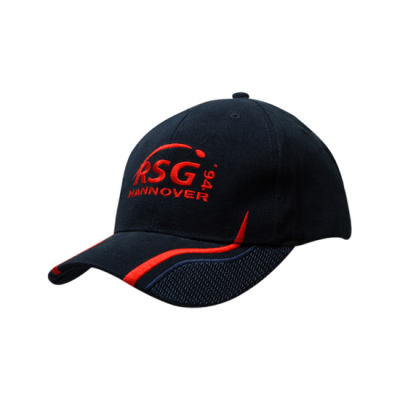 Picture of BRUSHED HEAVY COTTON with Peak Mesh Inserts & Embroidery