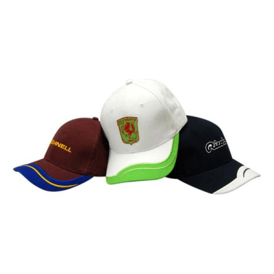 Picture of BRUSHED HEAVY COTTON with Peak Insert & Embroidered Lines