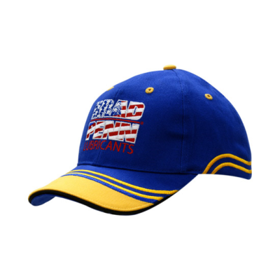 Picture of BRUSHED HEAVY COTTON with Sandwich Trim, Peak Indent & Crown & Peak Embroidery