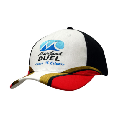 Picture of BRUSHED HEAVY COTTON with Fabric Inserts & Embroidery on Crown & Peak