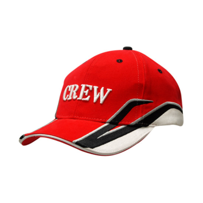 Picture of BRUSHED HEAVY COTTON with Sandwich Trim & Crown & Peak Inserts & Embroidery