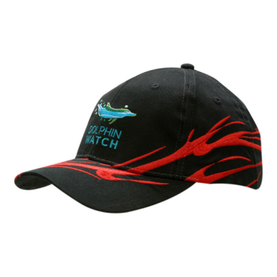 Picture of BRUSHED HEAVY COTTON with Wave Embroidery on Crown & Peak